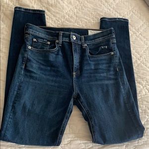 Rag & Bone Jeans: high waist skinny regular length